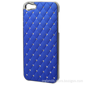 Sparkling Case for iPhone 5, Decorated with Card Slot, Various Colors are Available